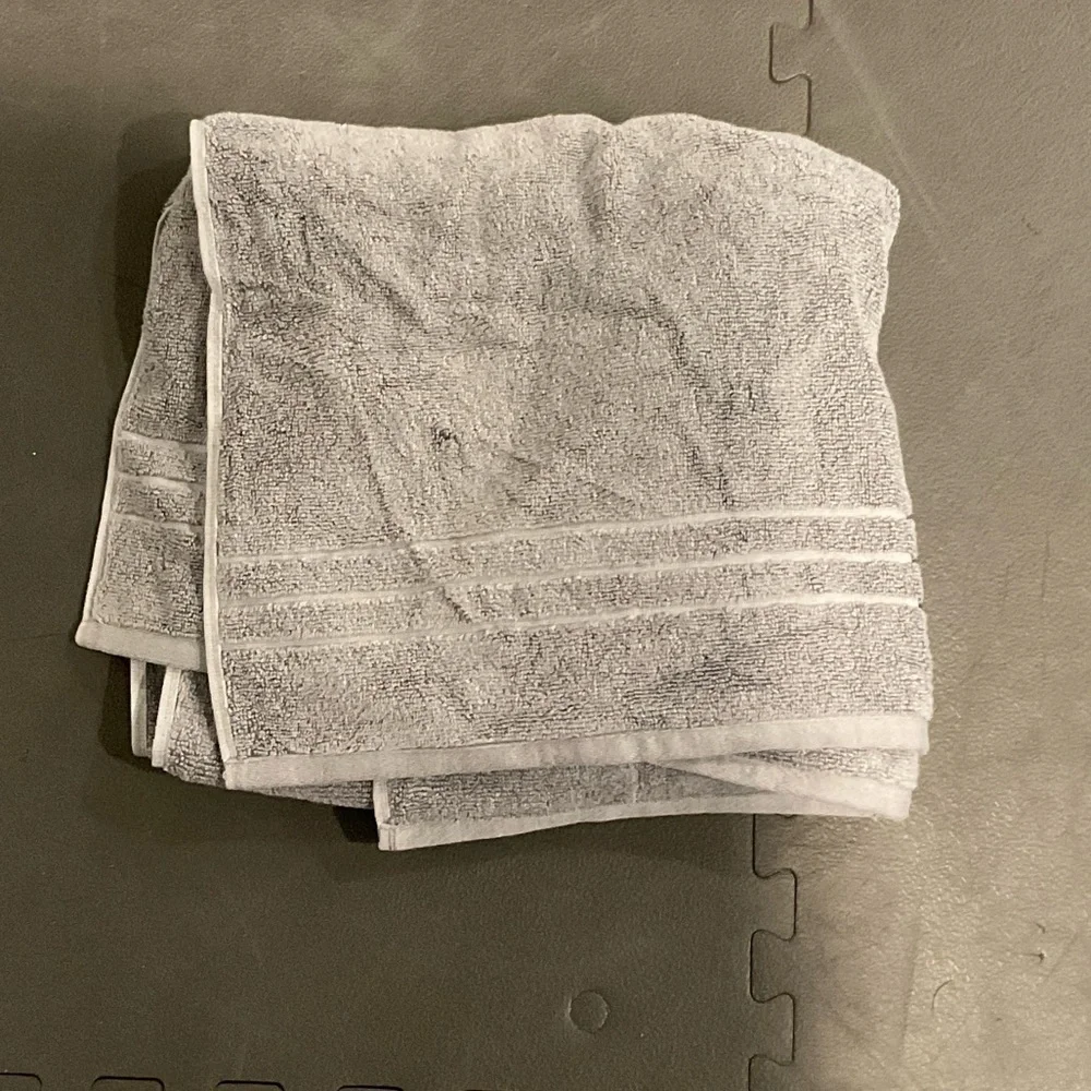 Gray Bath Towel